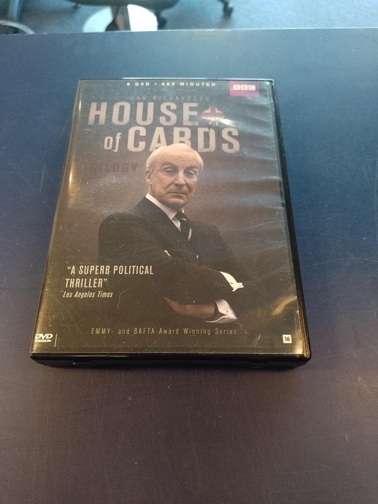 House of Cards - Trilogy (6 DVD'S), Vanaf 16 jaar, Ophalen of Verzenden, Gebruikt