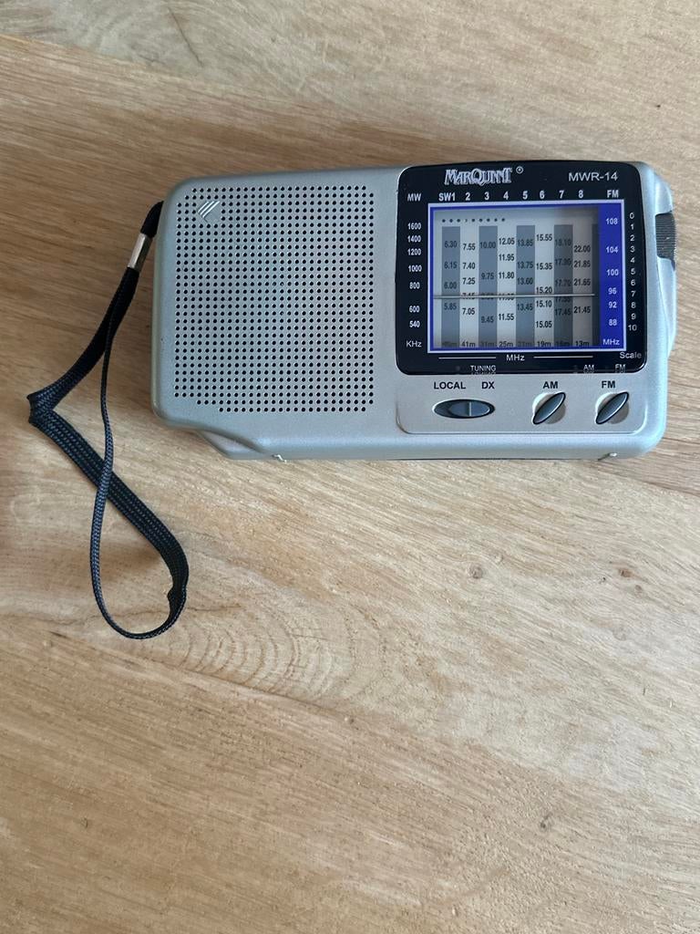 Marquant MWR-14 Draagbare Wereldontvanger Radio, Ophalen of Verzenden, Gebruikt, Wereldontvanger