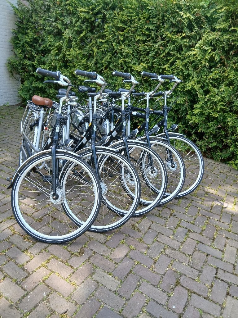 Gazelle Dames en Heren fietsen, Fietsen en Brommers, Fietsen | Dames | Damesfietsen, Gebruikt, Gazelle, Versnellingen, 53 tot 56 cm