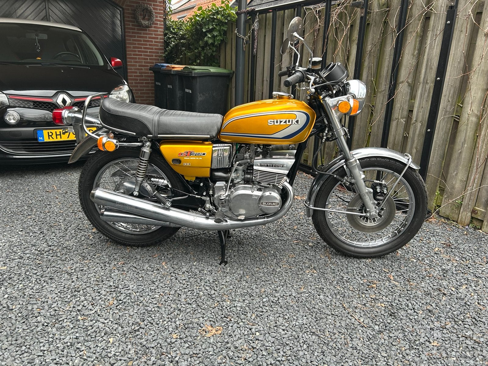 Voorspatbord  suzuki gt 380, Ophalen of Verzenden