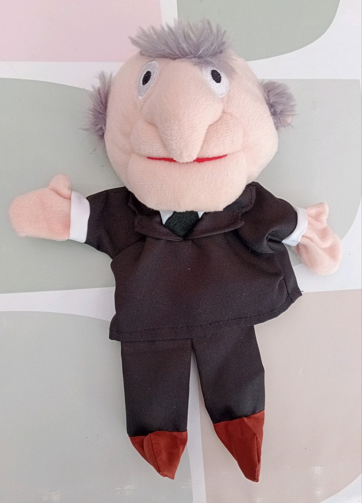 Leuke handpop Muppets, Ophalen, Gebruikt, Overige typen, Middelgroot (20 tot 80 cm)