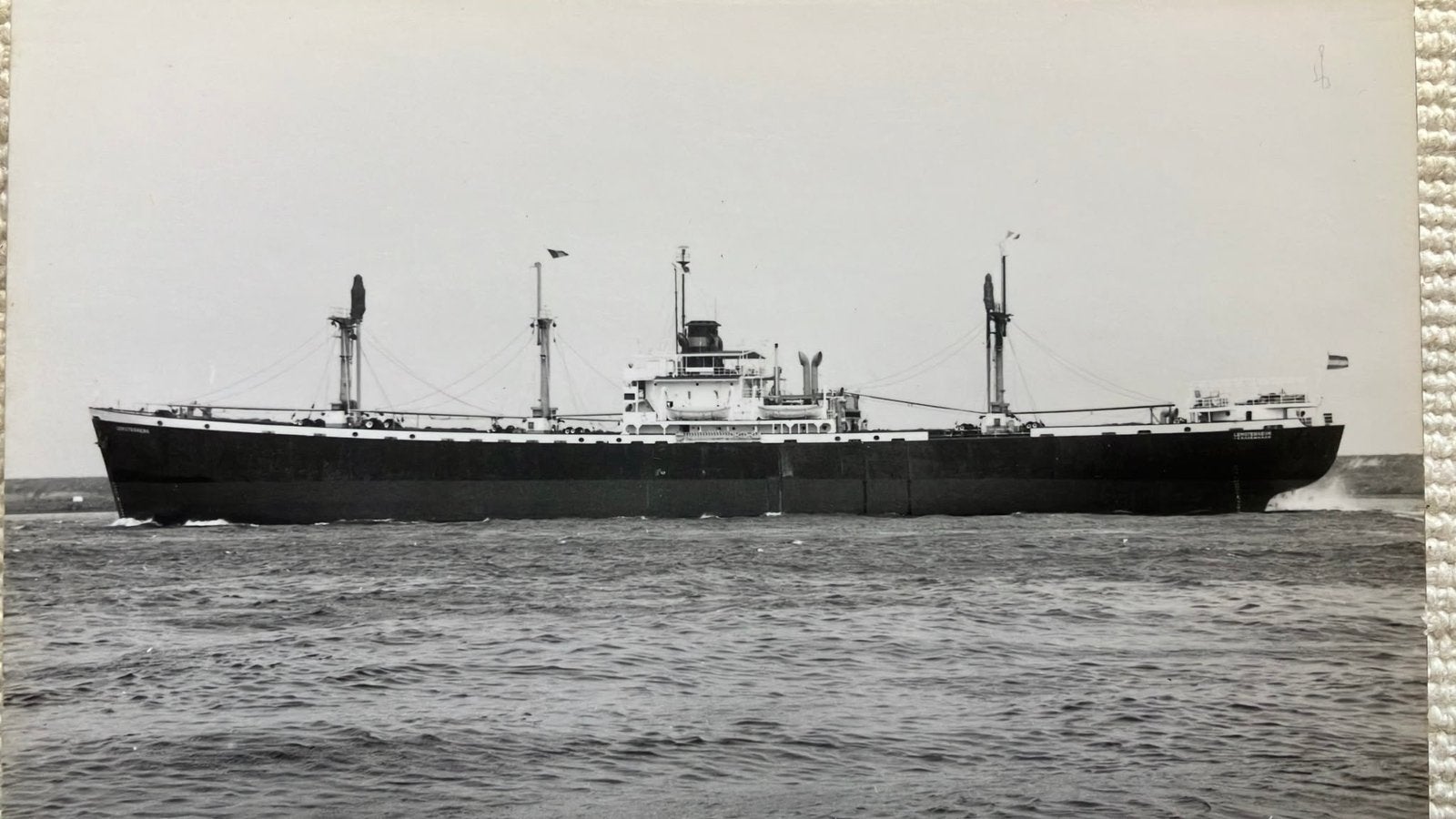 VNS Liberty  LEMSTERKERK uitgaand Nw Waterweg, Verzamelen, Ophalen of Verzenden, Zo goed als nieuw, Kaart, Foto of Prent