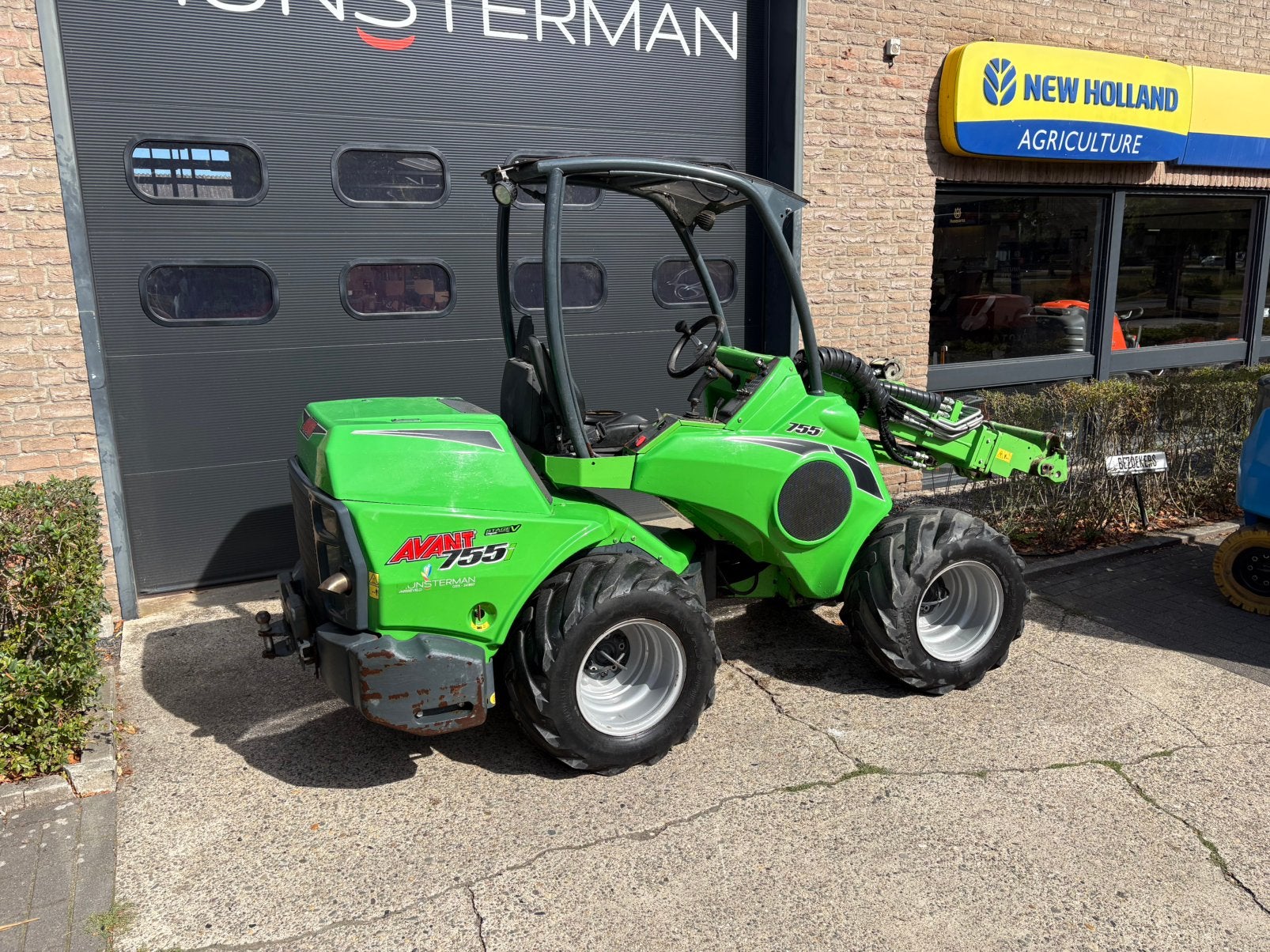 Avant 755i TDL Shovel Kniklader, Ophalen of Verzenden, Wiellader of Shovel
