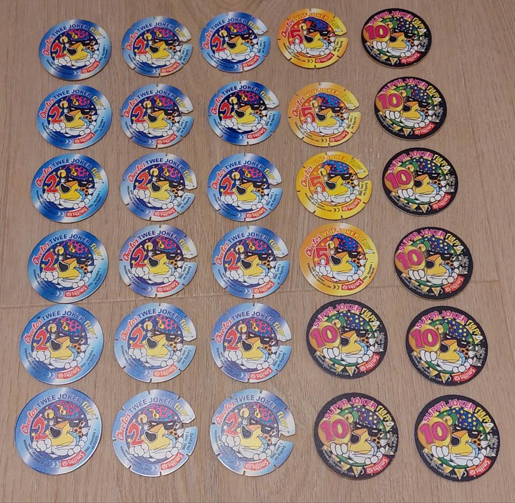 Flippo Jokers 2, 5 en 10 (ook los te koop), Verzamelen, Flippo's, Ophalen of Verzenden, Spiek, Verzameling
