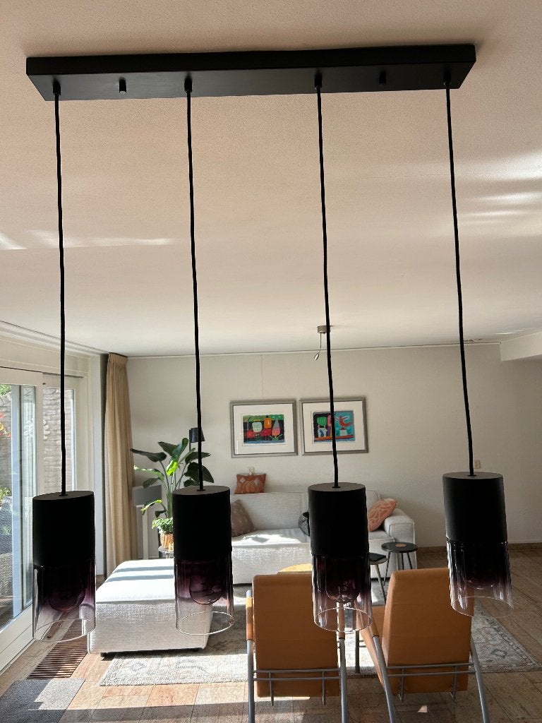 Foto 3 van Stijlvolle moderne hanglamp (4 lampen)
