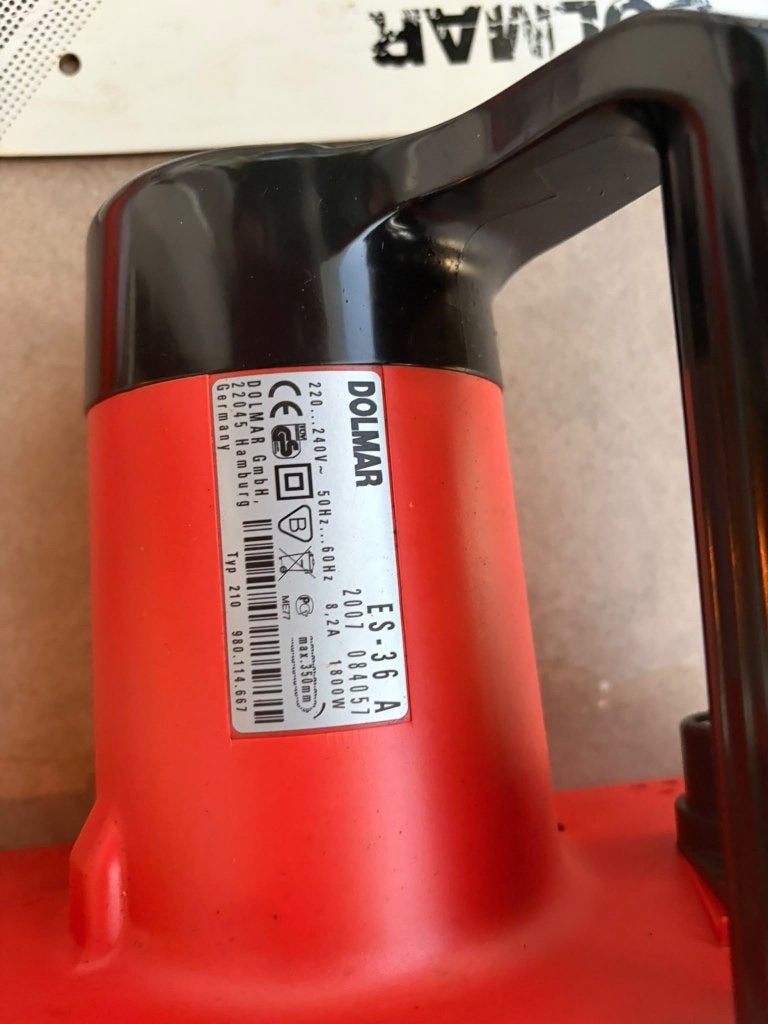 Electrische kettingzaag, Tuin en Terras, Ophalen, Gebruikt, Overige soorten, Dolmar