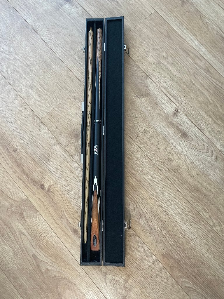 Riley ROS Snooker Cue + Hard Case (Upgraded Kamui Black Tip), Ophalen of Verzenden, Gebruikt, Keu of Ballen