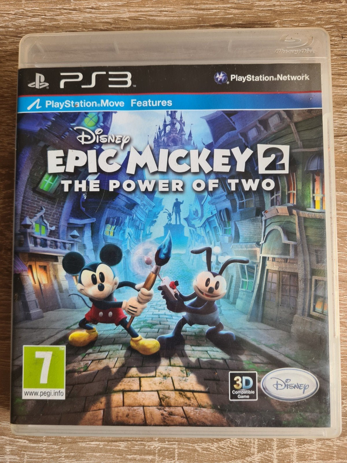 Epic Mickey 2 PS3 - Krasvrij & Compleet! - Disney Avonturen, Spelcomputers en Games, 2 spelers, Zo goed als nieuw, Vanaf 7 jaar