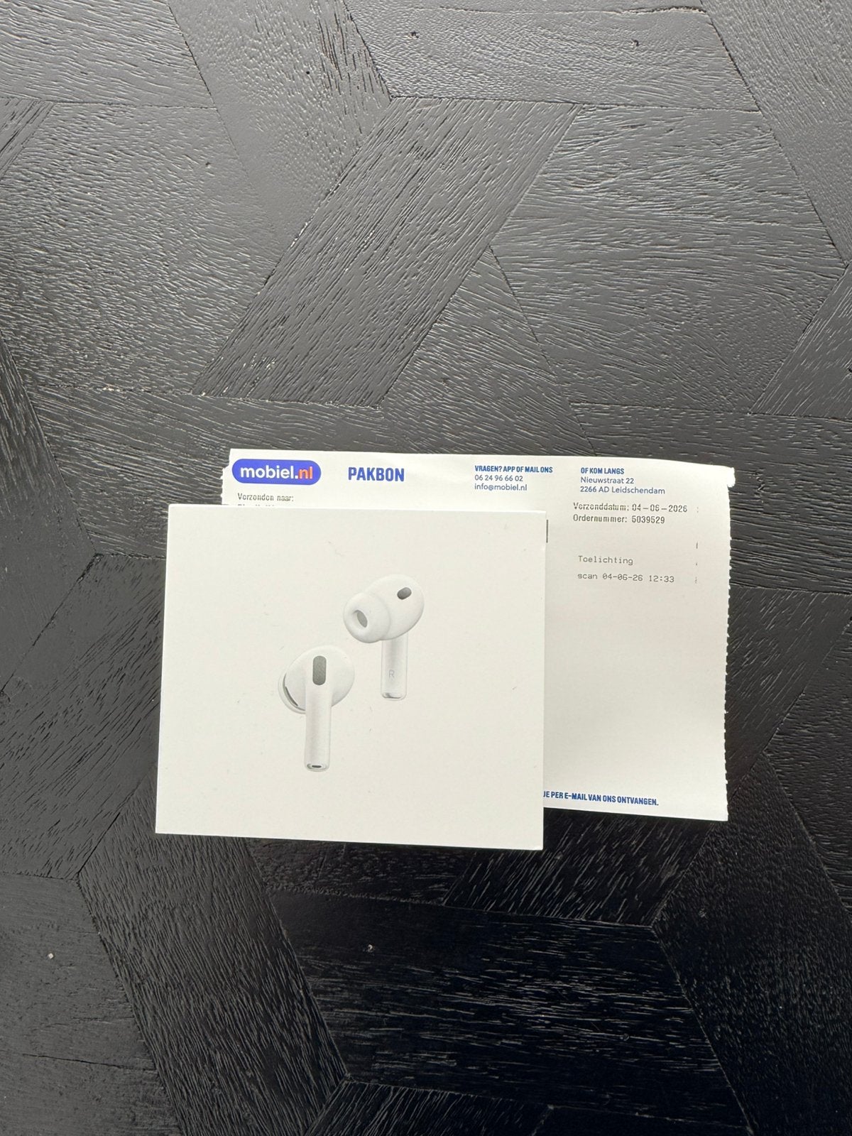 Airpods pro 3 orgineel met aankoop factuur