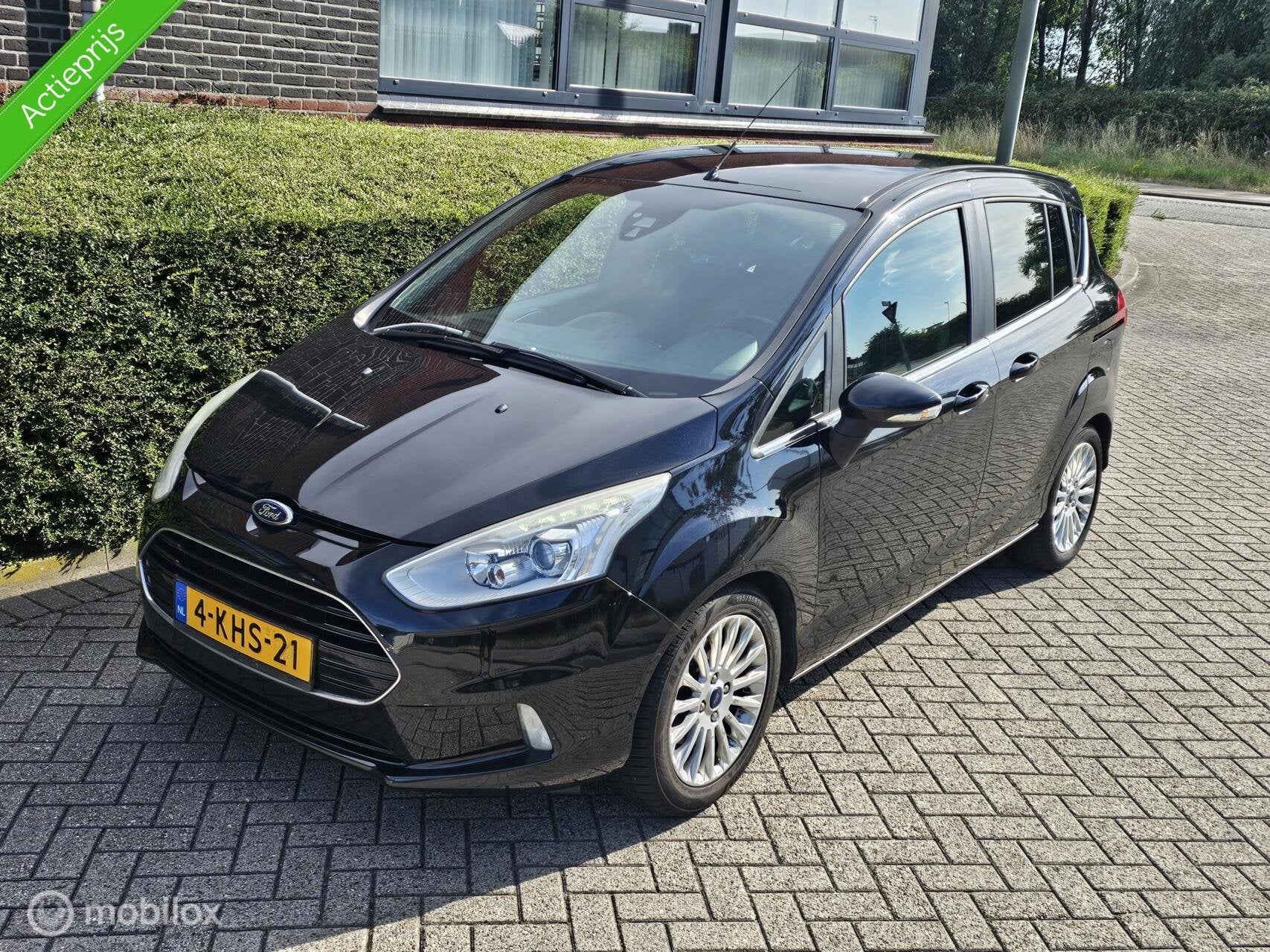 Ford B-Max 1.0 EcoBoost Titanium Bj 2013, Auto's, Voorwielaandrijving, Euro 5, Gebruikt, 750 kg