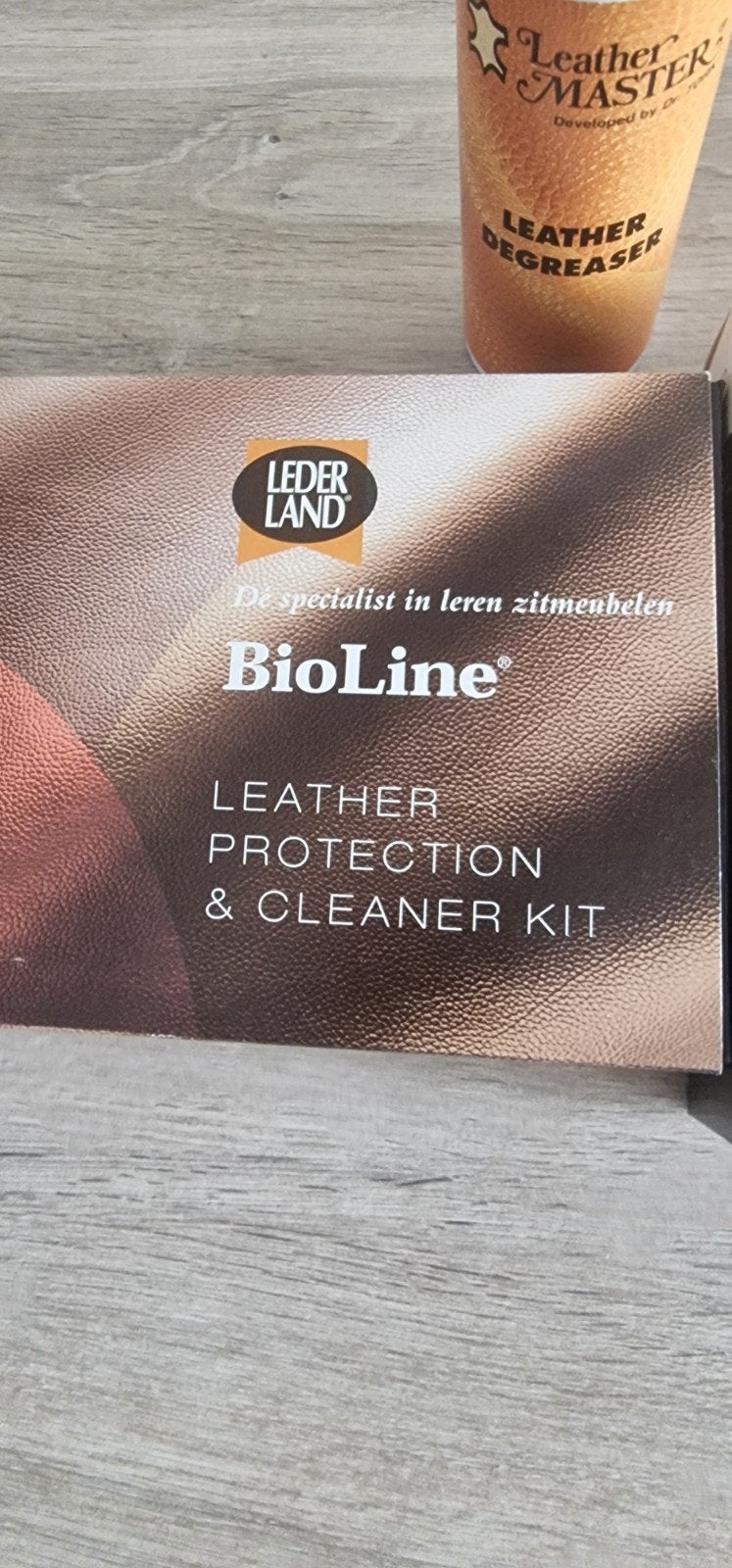 Lederland Bioline leather protection.kit + leather degraease, Ophalen of Verzenden, Nieuw