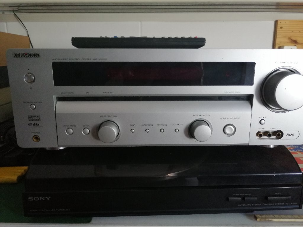 Kenwood audio-video controle center KRF-V5200D, 60 tot 120 watt, Ophalen, Overige merken, Gebruikt
