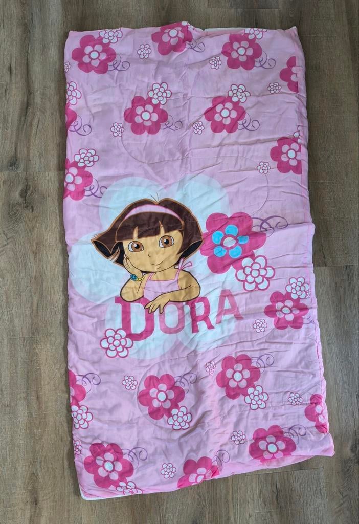 Dora kinderslaapzak, Kinderen en Baby's, Jongetje of Meisje, Dekbedovertrek, Ophalen of Verzenden, Zo goed als nieuw