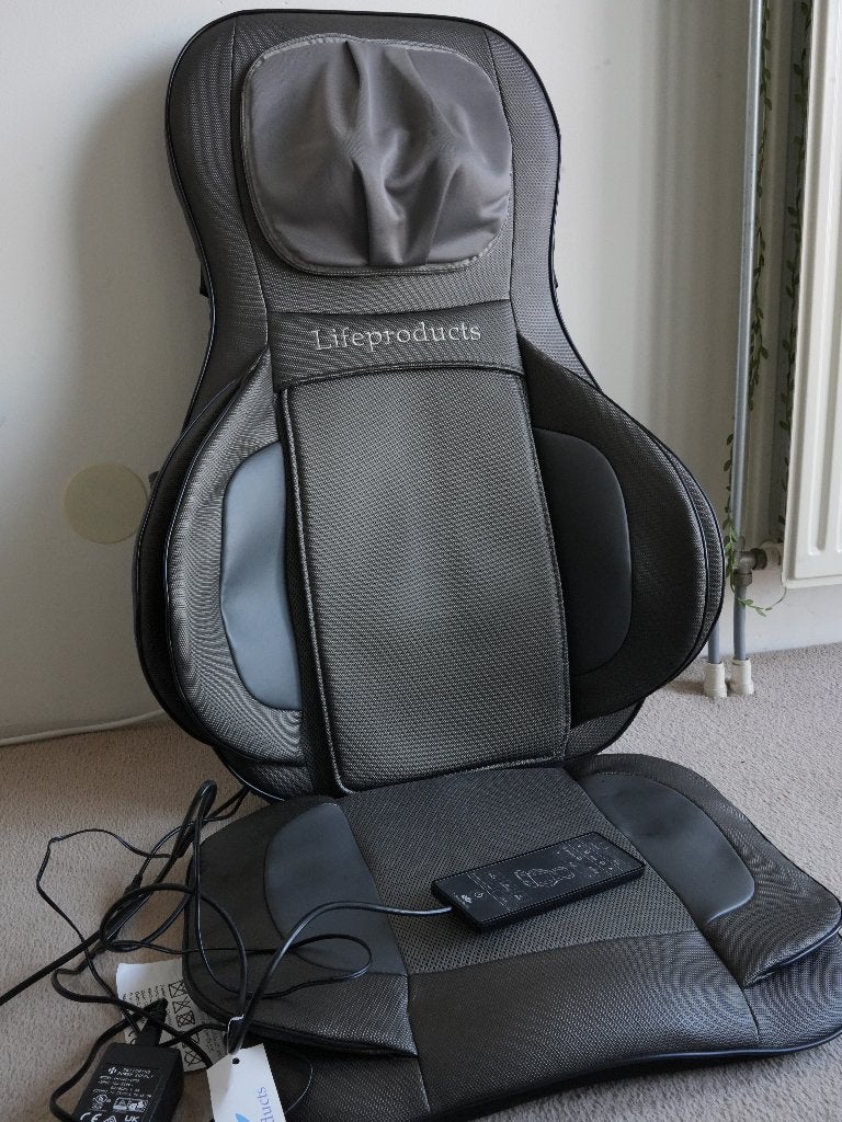 Lifeproducts Shiatsu Massage Seat Cushion, Ophalen of Verzenden, Zo goed als nieuw, Massagestoel of Kussen