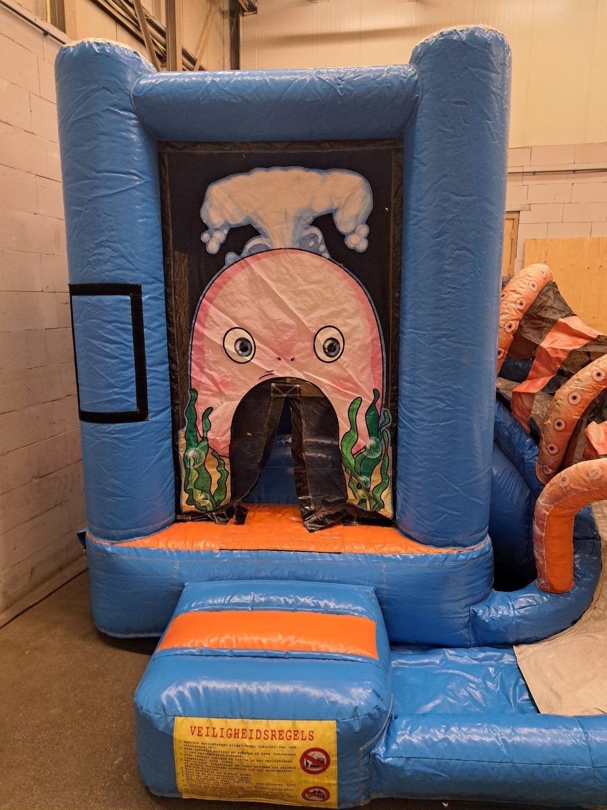 JB Inflatable Mini met slide (Seaworld) springkussen, Ophalen, Overige