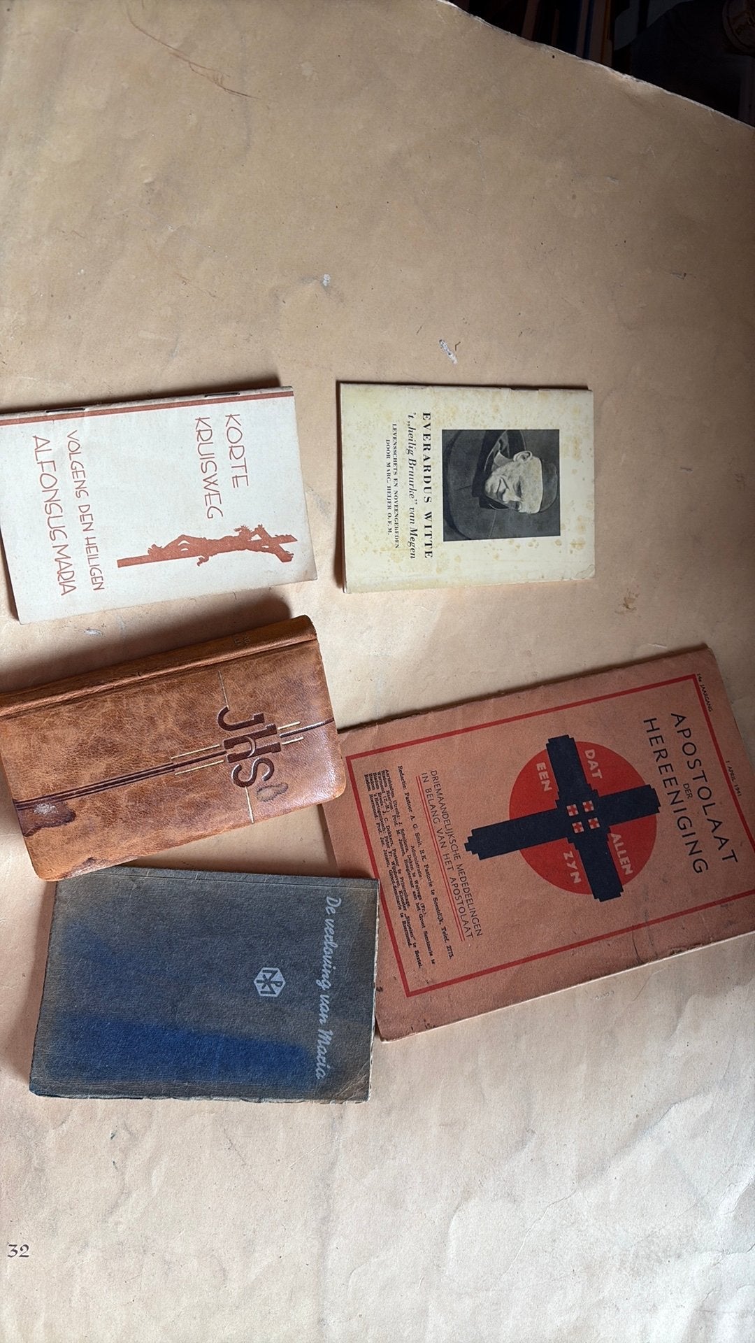 5 kleine religie boekjes marua everardus ketkboek kruisweg, Ophalen of Verzenden, Boek
