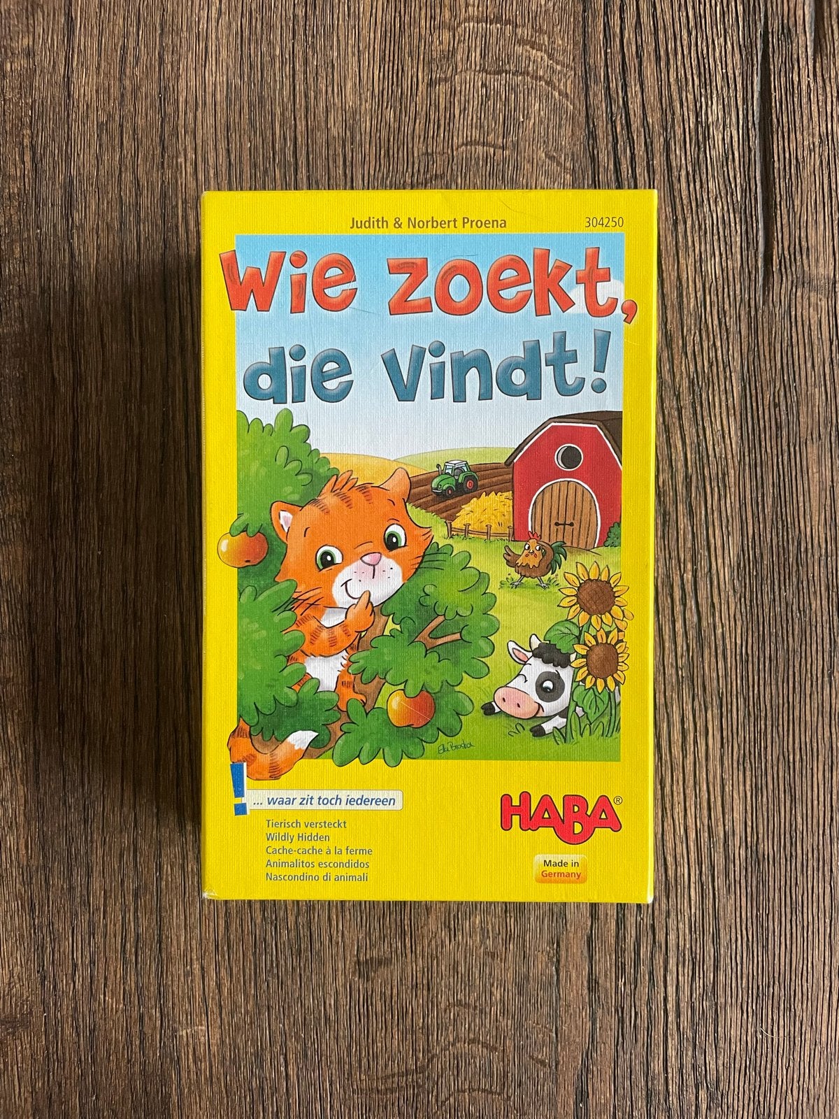 Wie zoekt, die vindt! (HABA), Een of twee spelers, Ophalen of Verzenden, Zo goed als nieuw