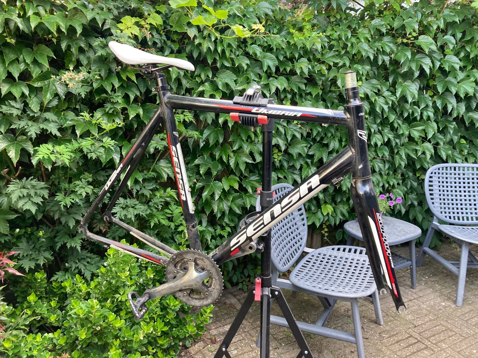 Sensa Umbria Frame Racefiets, 28 inch, Gebruikt, Aluminium, 57 tot 61 cm