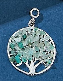 Kettinghanger Levensboom van groene aventurijn, Sieraden, Tassen en Uiterlijk, SINO-SEAR GmbH, Feuerbachstrasse11, Potsdam, Germany