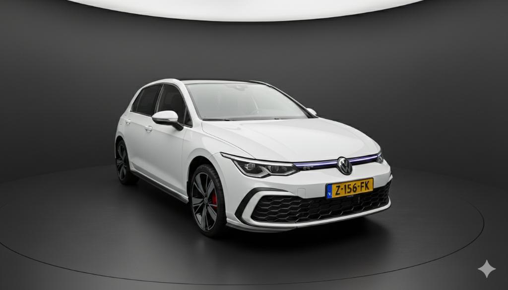 Volkswagen Golf GTE – 245 PK | Sportief & Hybride, Zwart, 4 cilinders, Wit, Plug-in hybride