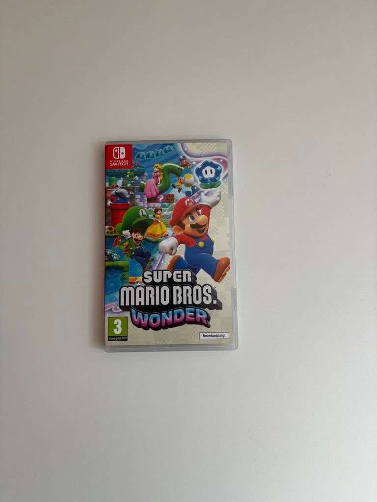 Super Mario Bros. Wonder - Nintendo Switch, Eén computer, Ophalen of Verzenden, Zo goed als nieuw, Platform