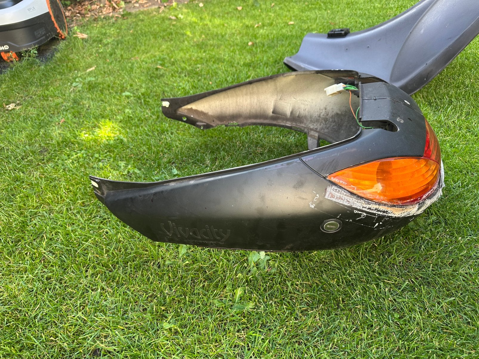 Achterkap met verlichting vivacity 2005., Ophalen of Verzenden, Zo goed als nieuw, Overige typen, Peugeot