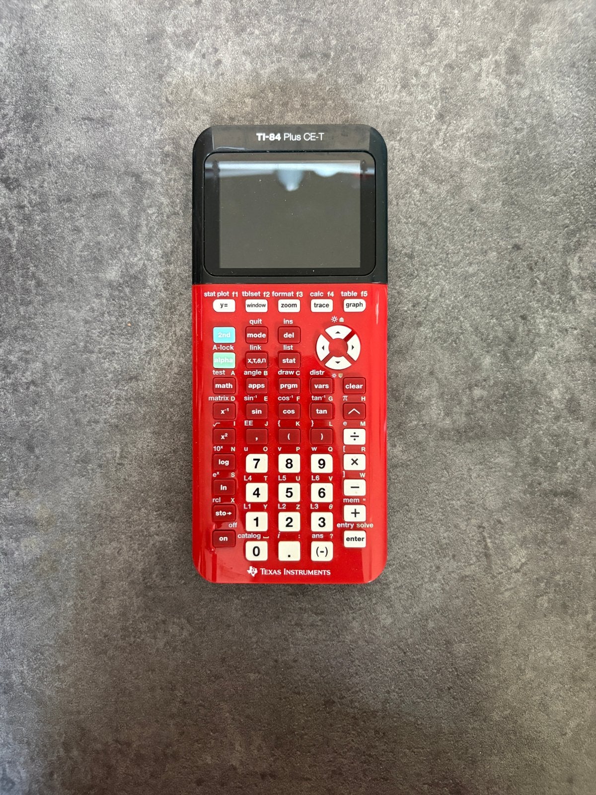 TI-84 Plus CE-T – Rood, Ophalen
