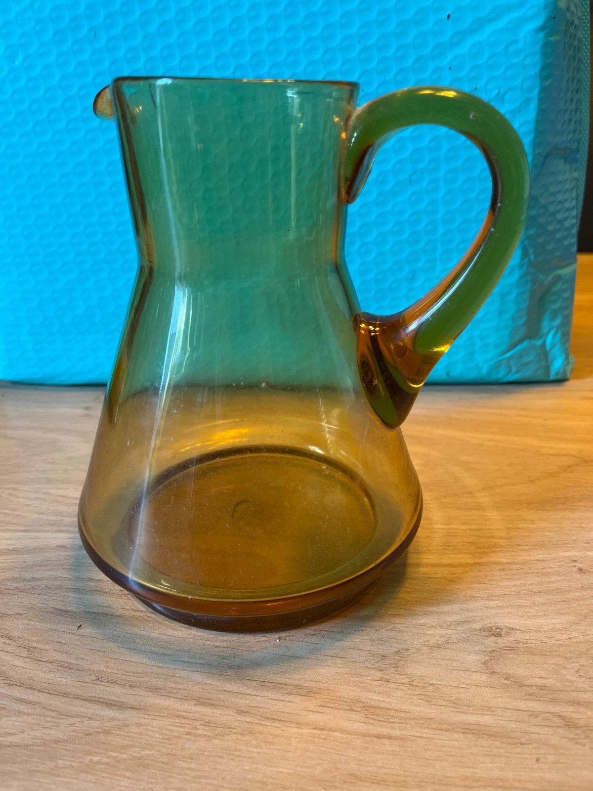 Vintage Glazen Kan, Antiek en Kunst, Ophalen
