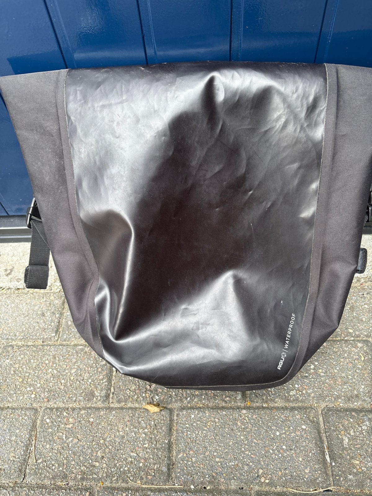 Agu Waterproof Fietstas - Zwart, Fietsen en Brommers, Fietsaccessoires | Fietstassen, Ophalen of Verzenden, Gebruikt