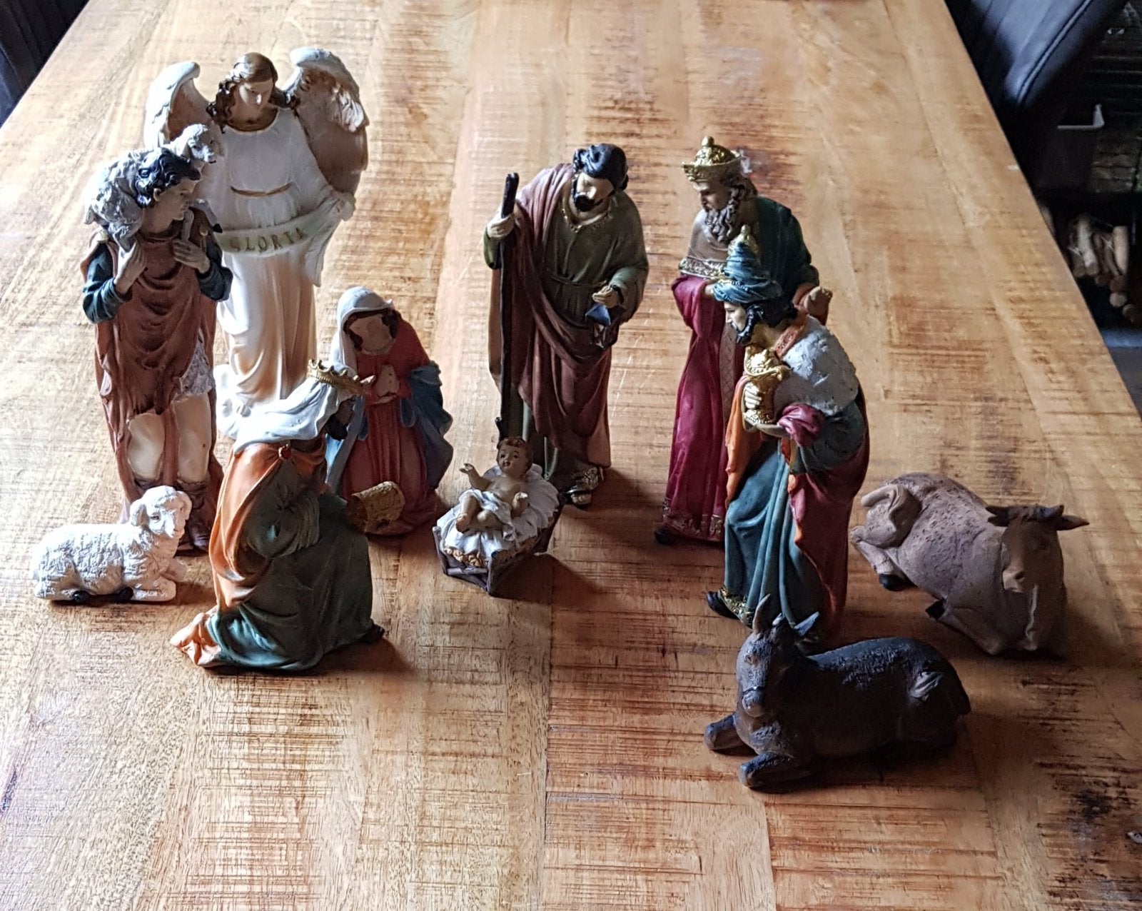 Kerst / kerstfiguren voor een kerststal ( merk Decoris ), Ophalen, Nieuw