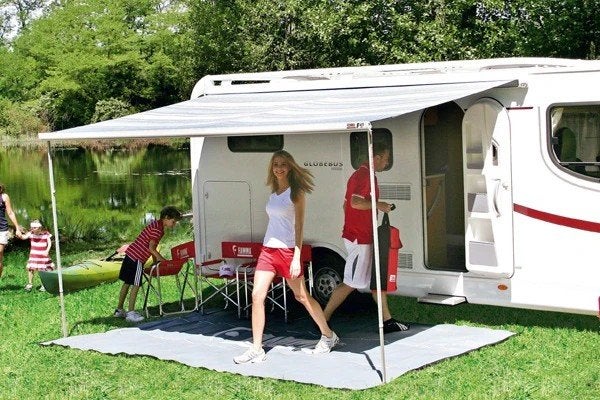 Fiamma F45S Luifel met Obelink zijwanden en voorwand, Ophalen of Verzenden