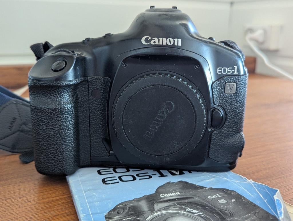 Canon EOS 1V body, Audio, Tv en Foto, Fotocamera's Analoog, Ophalen of Verzenden, Gebruikt, Spiegelreflex, Canon