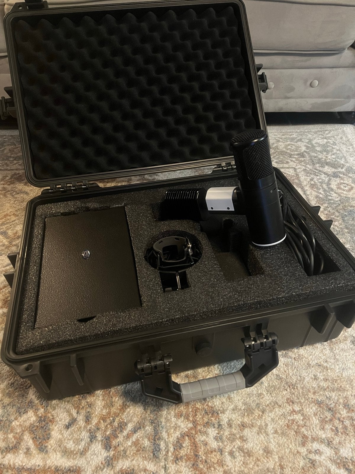 Zilver Pulse Sony C800G Replica, Ophalen, Zo goed als nieuw, Studiomicrofoon
