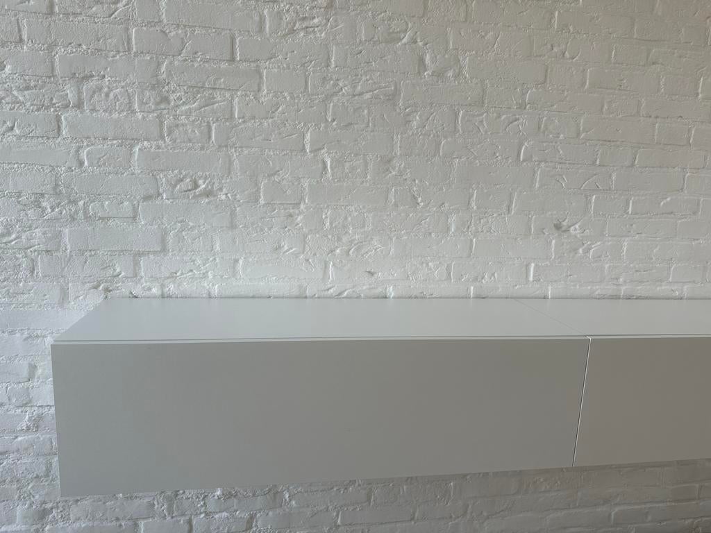 2x Witte hangende Ikea kastjes, Huis en Inrichting, Ophalen of Verzenden, Gebruikt