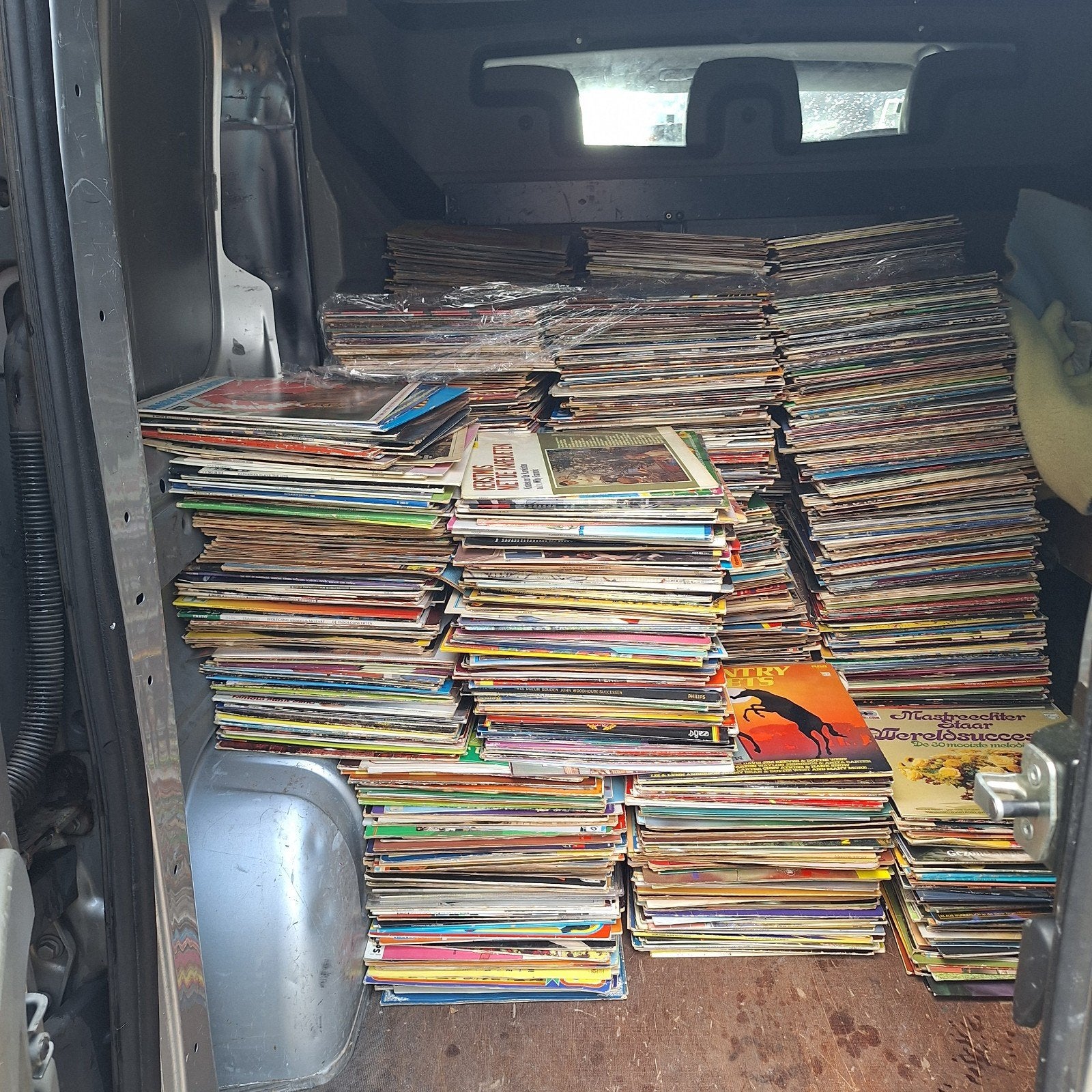 gratis super grote partij lp platen, Ophalen of Verzenden, Overige typen, Minder dan 2 meter