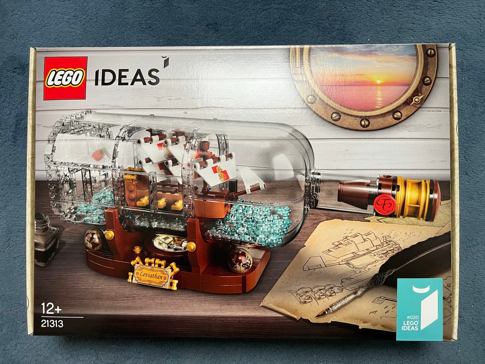 Lego Ideas 21313 Schip in een fles - Nieuw en Sealed, Lego, Nieuw, Ophalen of Verzenden, Ideas