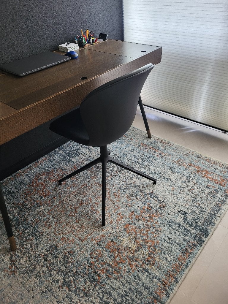 Bureaustoel zwart leder BoConcept, Ophalen, Gebruikt, Zwart, Bureaustoel