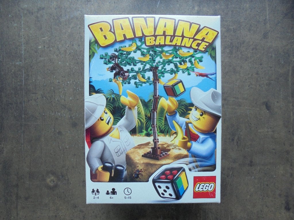 Lego Game 3853 Banana Balance (zie foto's), Ophalen of Verzenden, Gebruikt, Lego