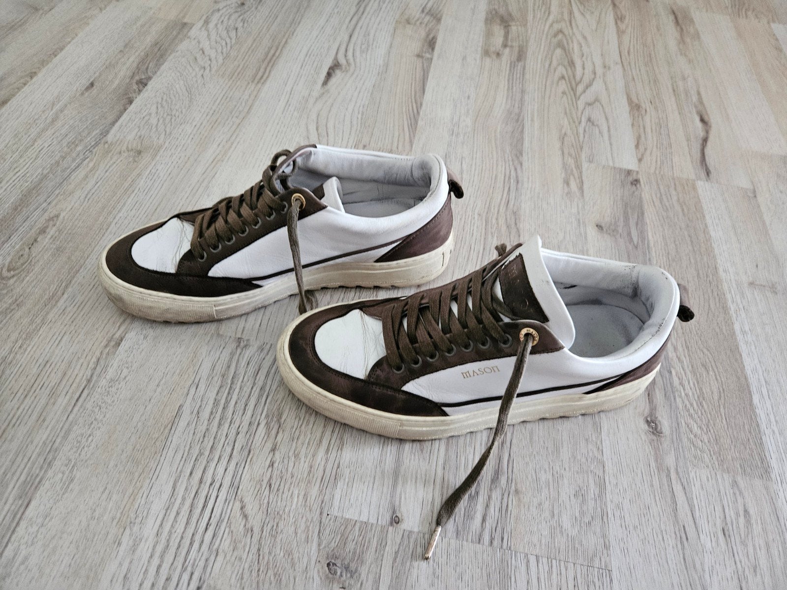 Mason schoenen 43 maat, Wit, Ophalen of Verzenden, Sneakers of Gympen, Zo goed als nieuw