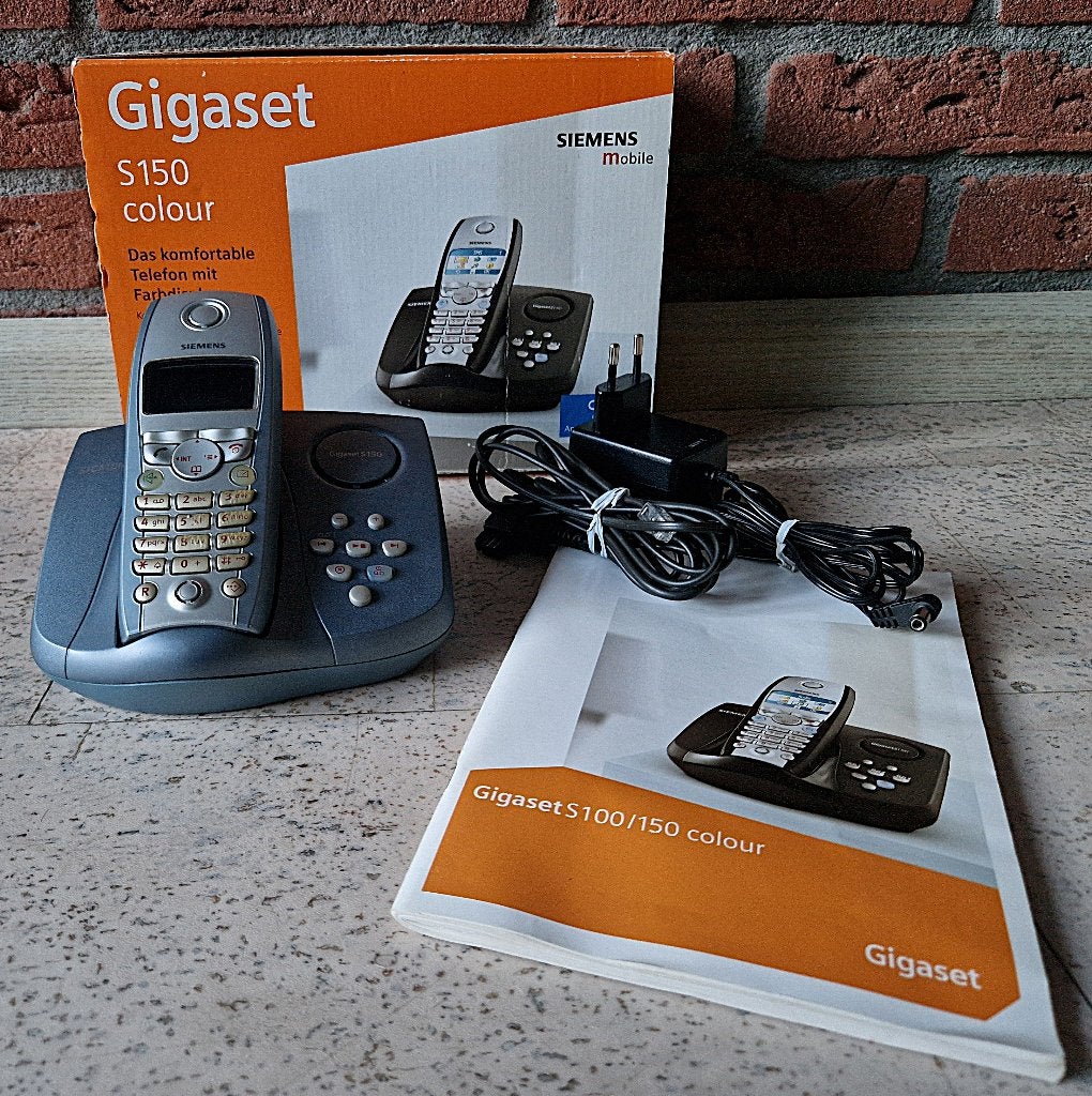 Siemens Gigaset S150 Colour Basisstation met antwoordapp., Ophalen of Verzenden, Gebruikt