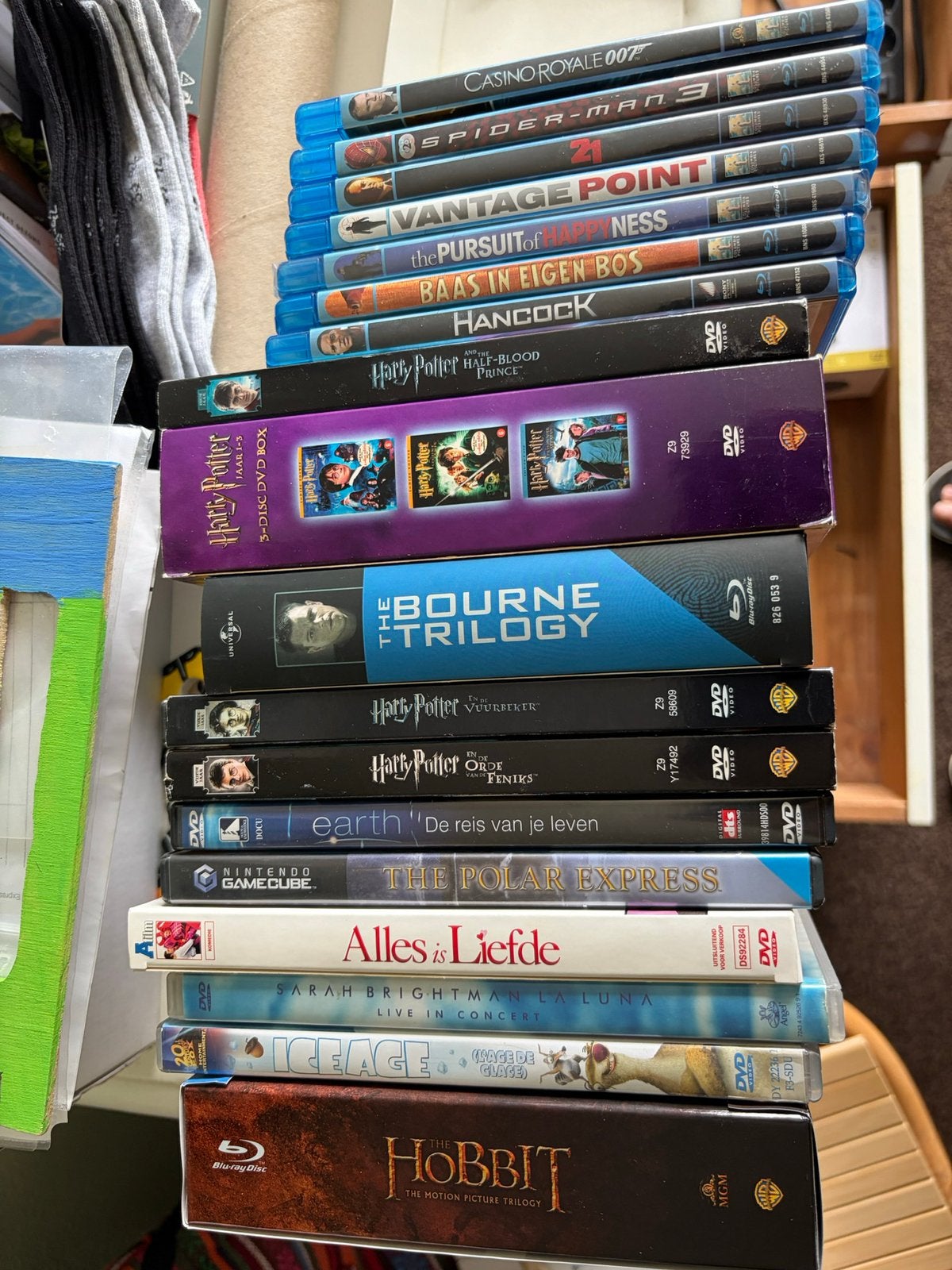 Harry Potter , Hobbit en meer  DVD’s en Blu Ray Disc, Alle leeftijden, Ophalen of Verzenden, Gebruikt