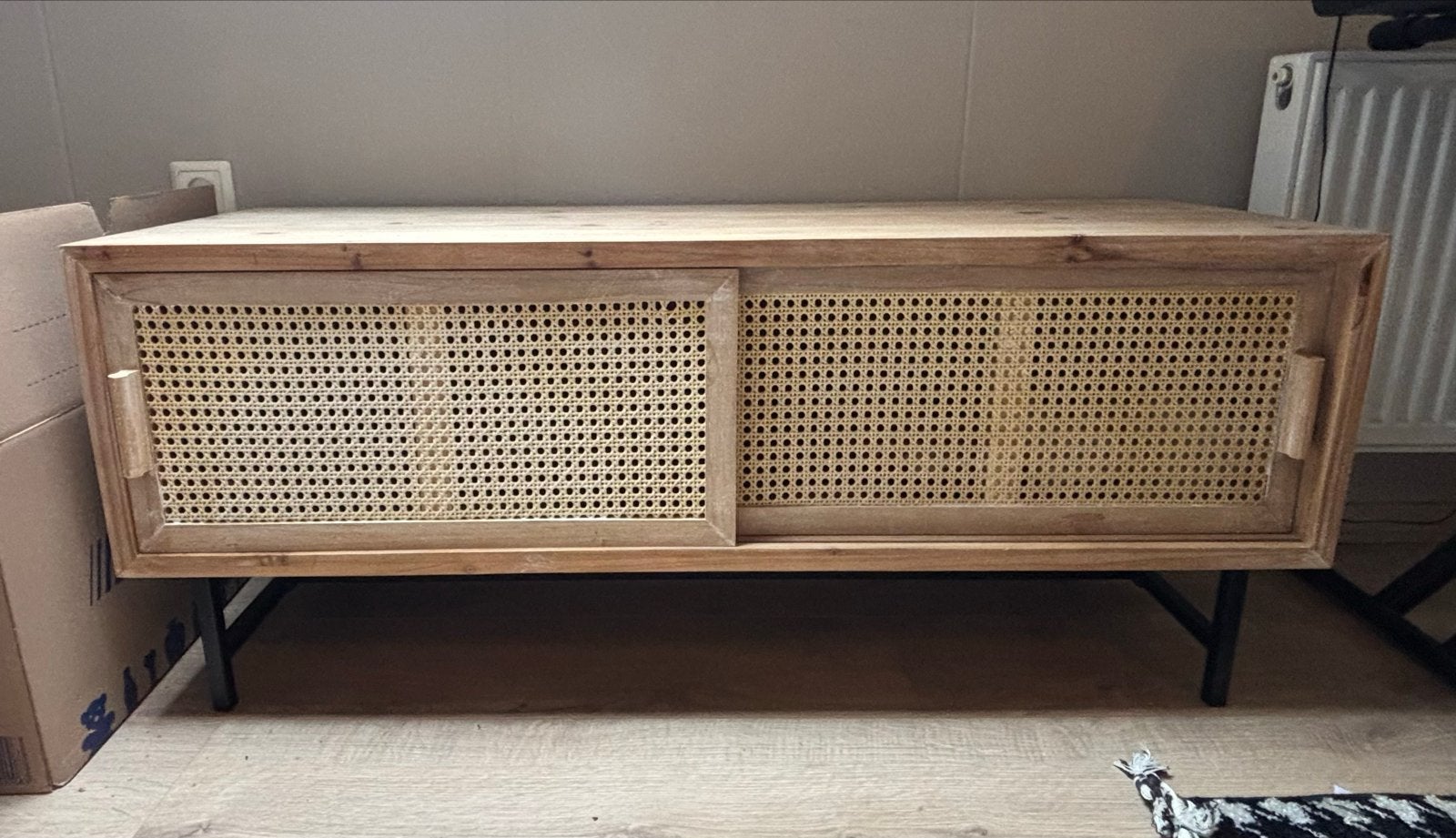 Webbing dressoir Xenos - 120 cm breed, Huis en Inrichting, Ophalen, Overige materialen, 100 tot 150 cm, Zo goed als nieuw