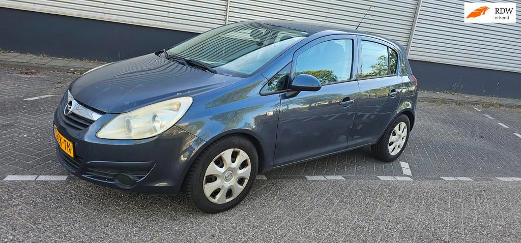 Opel Corsa 1.2-16V Business airco 5drs velgen geen apk, Gebruikt, 49 €/maand, Bedrijf, Handgeschakeld