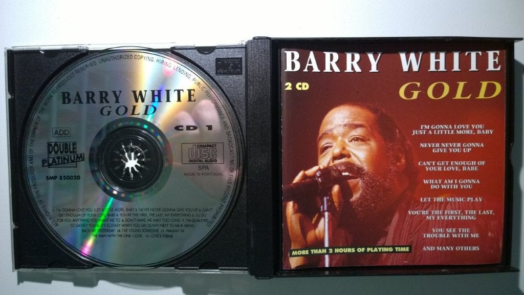 Barry White - Gold, Ophalen of Verzenden, Zo goed als nieuw, Soul, Album