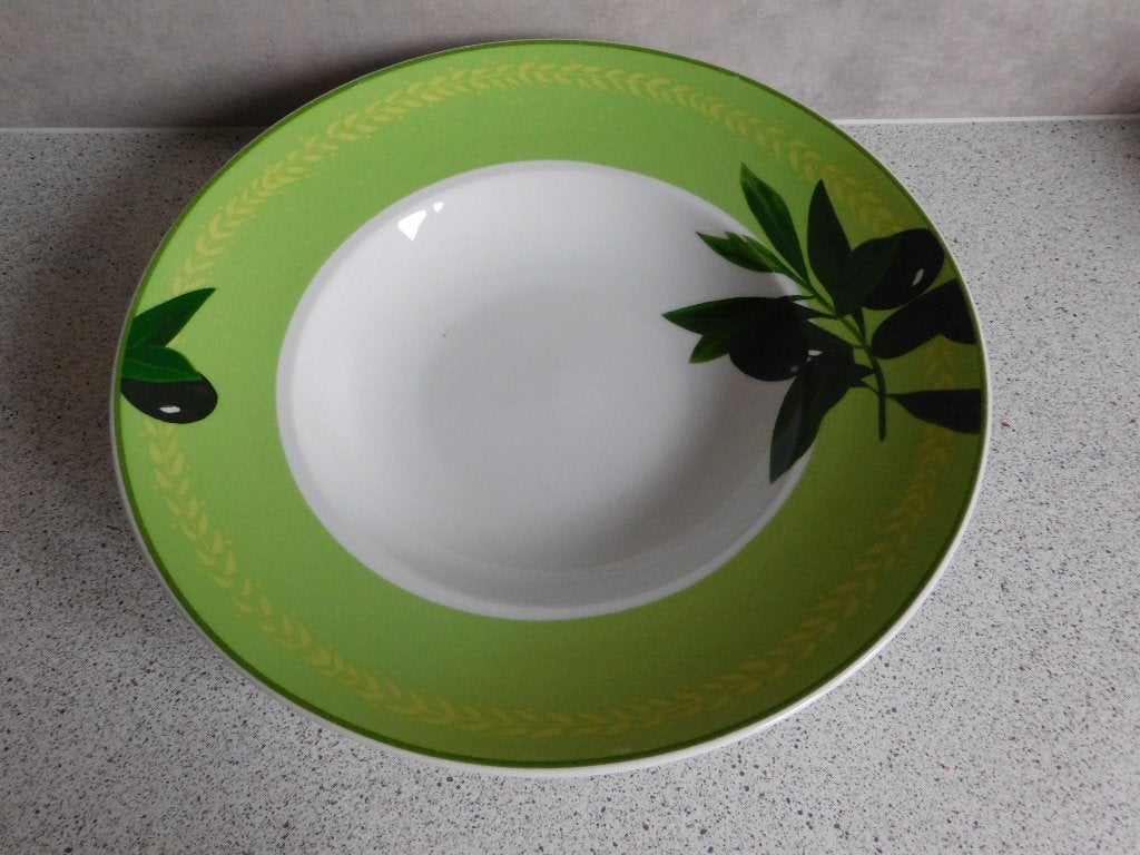 Pasta Bord Olives PPD G. v.d. Rirdt - 28 cm, Overige merken, Ophalen of Verzenden, Zo goed als nieuw, Bord(en)