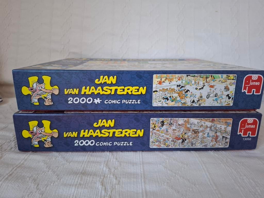 Te koop div Jan van Haasteren puzzels 2000 stukjes, Hobby en Vrije tijd, Denksport en Puzzels, Ophalen of Verzenden, Meer dan 1500 stukjes