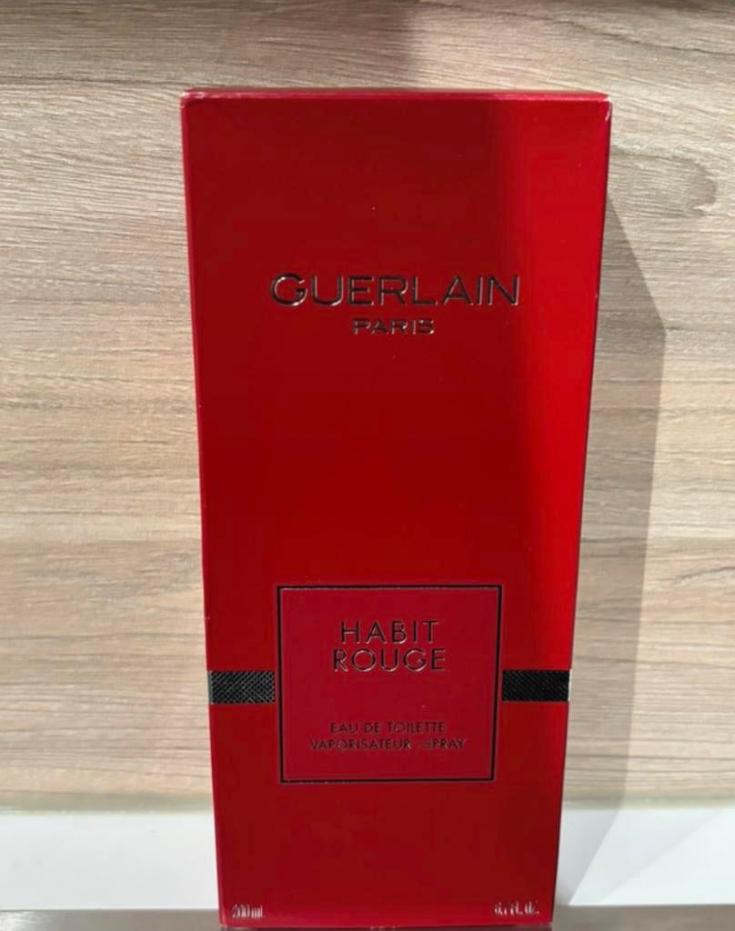 Guerlain habit rouge eau de toilette 200ml, Sieraden, Tassen en Uiterlijk, Uiterlijk | Parfum, Ophalen of Verzenden, Zo goed als nieuw