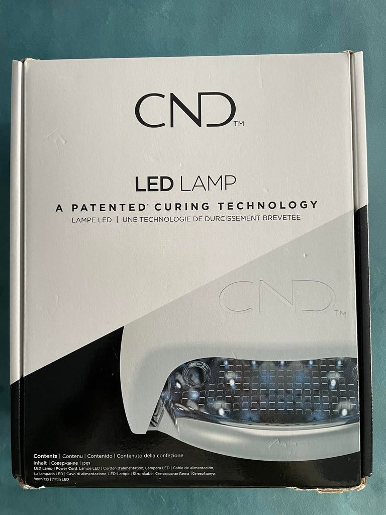 CND LED Lamp - Professionele Nageldroger + toebehoren, Sieraden, Tassen en Uiterlijk, Uiterlijk | Lichaamsverzorging, Ophalen of Verzenden