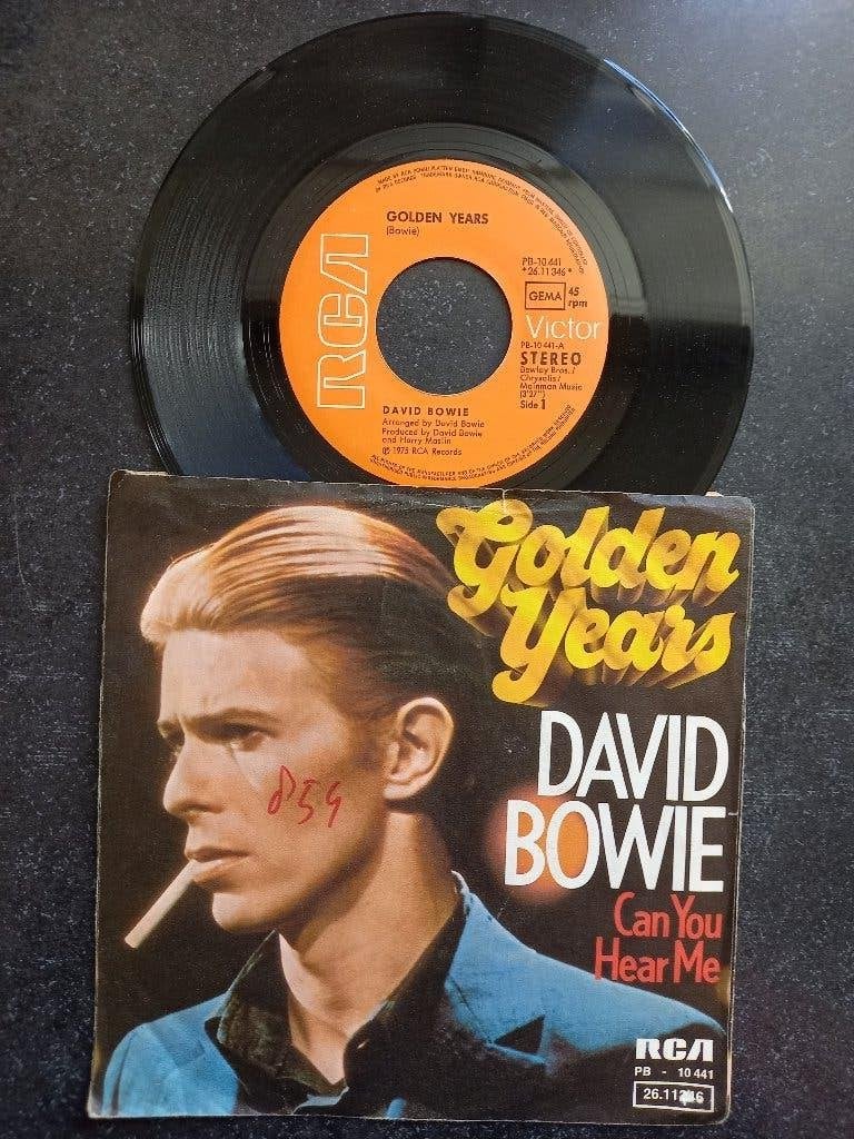 David Bowie - Golden years 1975, Gebruikt, 7 inch, Ophalen of Verzenden, Pop