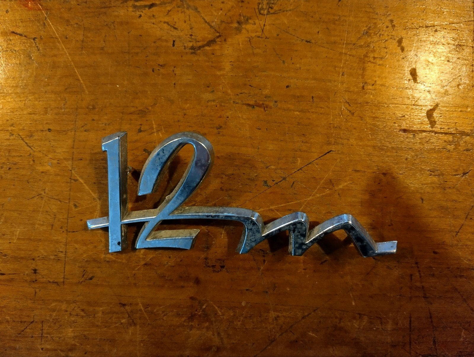 Ford Taunus 12m Embleem - Origineel Gebruikt, Ophalen of Verzenden, Gebruikt, Ford
